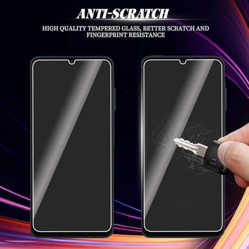 Galaxy A06 Privacy (Hayalet) Ekran Koruyucu – 2 Adet - 9H Temperli Cam, Yan Görünme Engelleyici, Tam Kaplama - Görsel 2