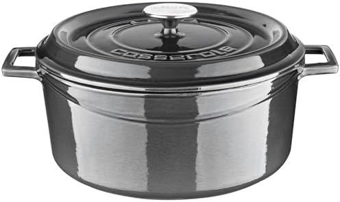 Alternative view of Metal Premium Serisi - Döküm Yuvarlak Tencere, 28 cm, Majolik Gri