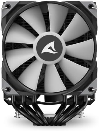 Alternative view of SHARKOON FAN CPU FAN AMD/INTEL RGB A60 RGB BLACK
