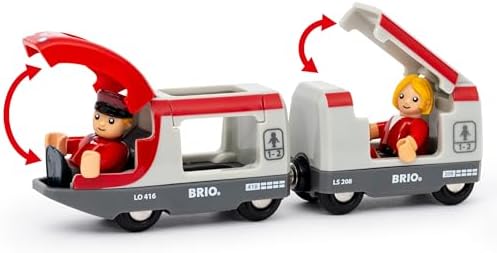 World – 36079 Starter Seyahat Tren Seti | 3 yaş üzeri çocuklar için 22 parçalı ahşap oyuncak tren seti - Görsel 3