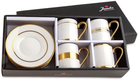 Luces Gold 4 Kişilik Kahve Fincan Takımı - Görsel 3