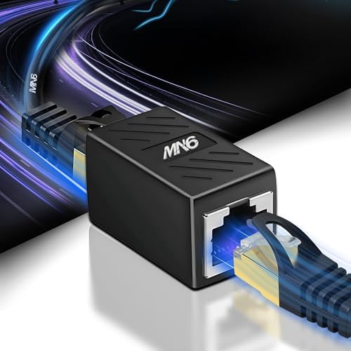 Alternative view of MN6 M13X cat6 kablo birleştirici/2 Adet-Cat5-Cat6-Cat7-Cat8-uyumlu/ethernet kablo uzatma aparatı-ethernet uzatma aparatı (2)