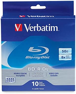 Verbatim BD-R 97335 Blu-ray medya diski, 50 GB, 8 x yazılabilir, çift katlı, 10 adet - Görsel 3