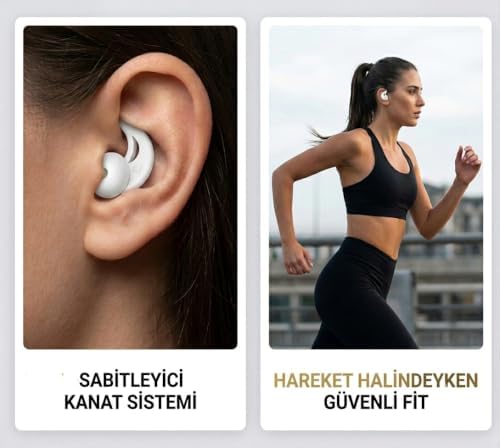 Alternative view of Beyaz 3'lü Silikon Kulaklık Süngeri - S-M-L