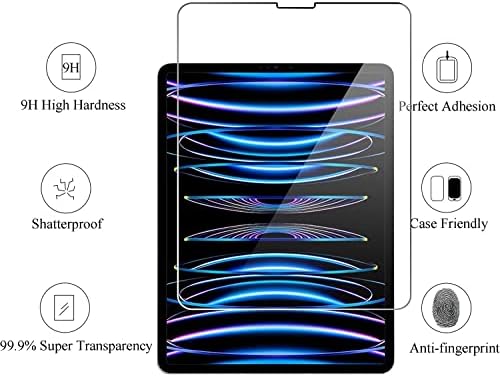 Alternative view of Apple iPad Pro 12.9 inç 2022 6. Nesil Ekran Koruyucu Flexible Nano