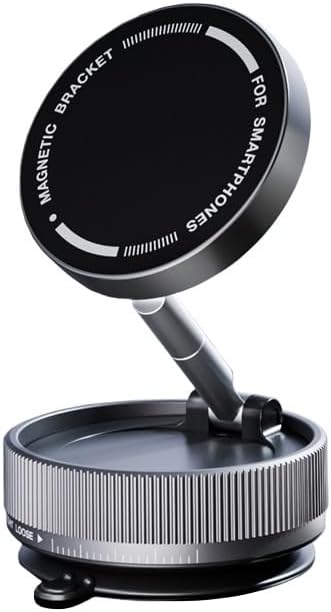 Alternative view of 360° Dönebilen Manyetik Telefon Tutucu, Vakumlu Araç İçi Montaj, Universal Uyumlu