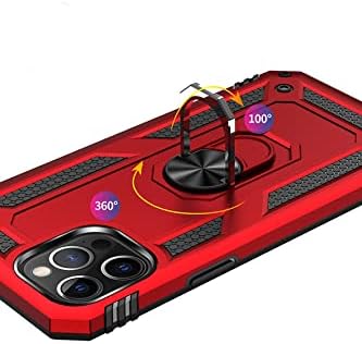 Galaxy A12 ile Uyumlu Kapak Military Yüzüklü Stantlı Panzer Tank Kılıf - Lacivert - Görsel 3