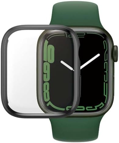 Panzer Glass Koruma Full Body Kırılmaz Cam Apple Watch 7 41 mm Siyah AB - Görsel 3