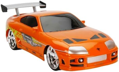 Jada Hızlı ve Öfkeli Uzaktan Kumandalı Araba - 1995 Toyota Supra, 1:16 Ölçek, Yüksek Hız ve Dayanıklılık, Fast & Furious RC Araba Modeli 206006 - Görsel 3