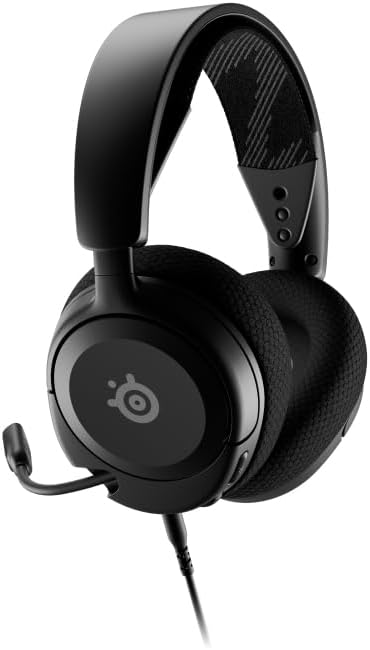 Alternative view of SteelSeries Arctis Nova 1 – Multi-Platform Gaming Kulaklık – Hi-Fi Sürücü – 360° Surround Ses – AirWeave Memory Foam Kulak Yastıkları – Gürültü Önleyici Mikrofon, PC, PS5, Switch, Xbox – Siyah