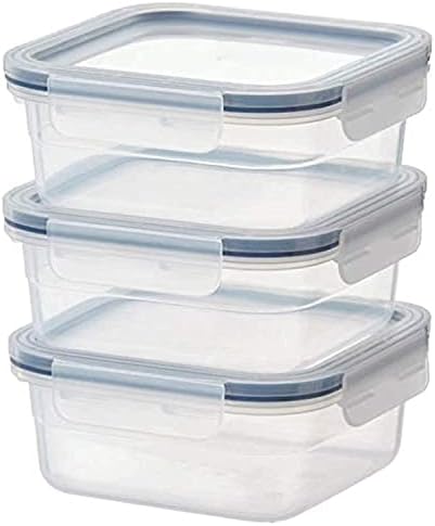 365+ Gıda Kabı Kare Plastik 25 oz 604.521.74 - Görsel 2