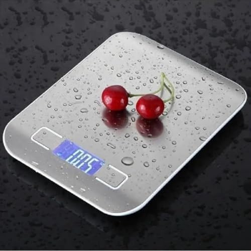 Platin Mutfak Terazisi Dijital Tartı Hassas Lcd Ekranlı 5 Kg