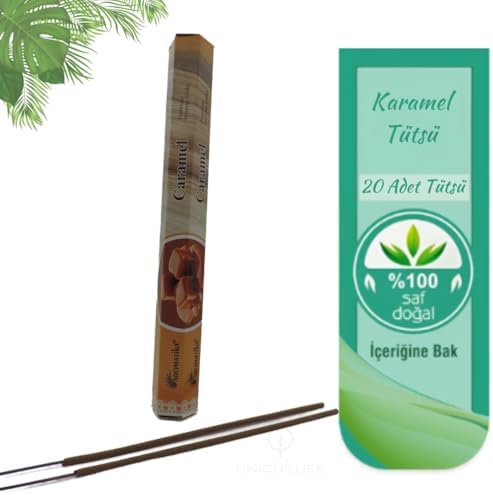 Unicuslife Aromatika Karamel Çubuk Tütsü (20 Adet)