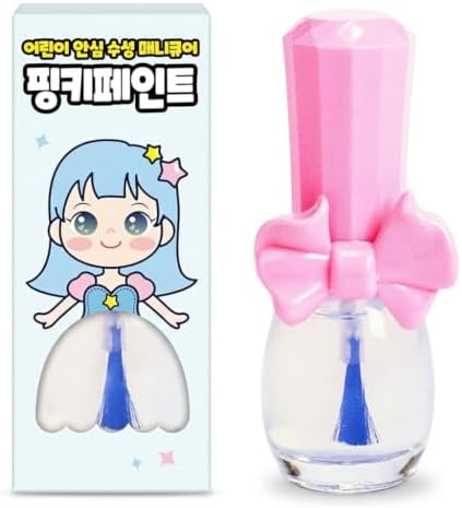 I'm Pinky Kids Nail Paint Glassy Topcoat Çocuklar İçin Soyulabilir Oje