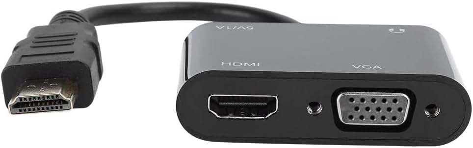 Alternative view of 1080P 2in1 Hd'den Vga'ya Hdmi to VGA Hd Dönüştürücü Bilgisayar Projeksiyonu - Hd Ürünleri Için Tv Adaptörüne VGA Ürünlerini Bağlama ZR724
