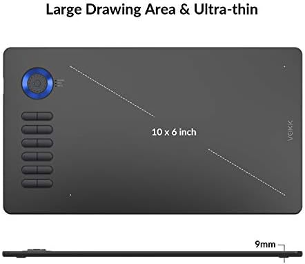 Alternative view of A15 Pro 10x6" 8192 Level 5080 LPI Grafik Tablet + Kalem