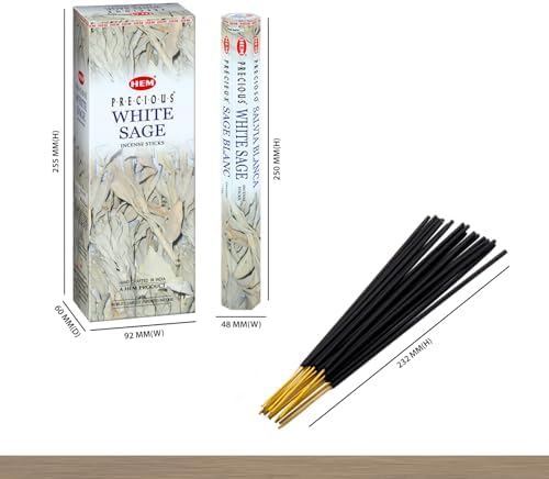 Alternative view of Weisser Adaçayı 100 tütsü çubuğu (5 x 20 Stick Paket)