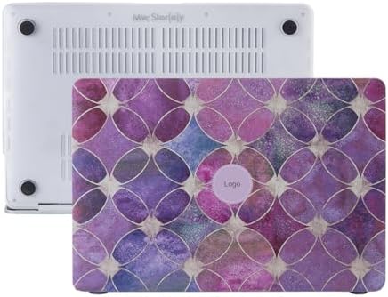 Alternative view of MacBook Air M1 Kılıfı 13 İnç A2337 A2179 A1932 Uyumlu Sert Kapak Hard Case Koruyucu Kılıf MacBook Air 13 İnç Kılıfı Çizilme ve Darbe Koruyucu Çiçek Desenli Mat Baskılı Açık Pembe