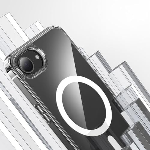 iPhone 16E uyumlu şeffaf ve maGsafe özellikli telefon kılıfı !!! (iPhone 16E maGsafe ile uyumlu şeffaf silikon kılıf) - Görsel 3