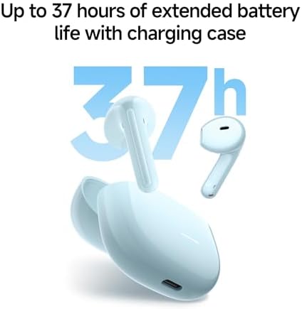 Alternative view of Xiaomi Redmi Buds 8 Active White Kablosuz Bluetooth Kulaklık, Güçlü Bas Performansı, Yapay Zeka Destekli Gürültü Azaltma, Uzun Pil Ömrü, Beyaz