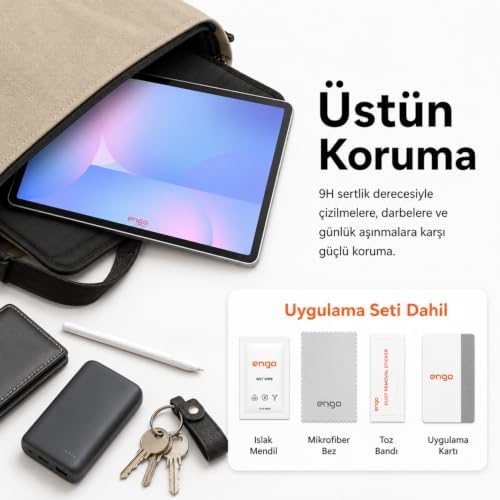 Galaxy Tab S10 FE Ekran Koruyucu 10.9 inç Nano SM-X520 - Görsel 3