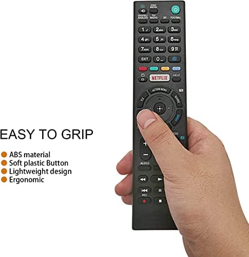 Smart TV için Uygun Netflix Düğmeli Yeni Uzaktan Kumanda - Kurulum Gerektirmez RMT-TX100D RMT-TX200E RMT-TX101J RMT-TX102U RMT-TX102D - Görsel 2