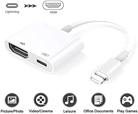 L8-HL Apple iPhone iPad Lightning to 4K 1080p HD HDMI Lightning PD Çevirici Hub Adaptör - Görsel 3