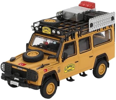 Alternative view of Mini Gt 164 Land Rover Defender 110 1989 Camel Trophy Mgt00856-Bl