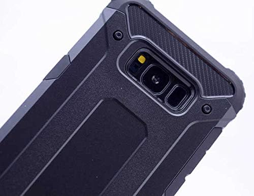 Alternative view of Galaxy Note 8 ile uyumlu Çİft Katman Koruyucu Crash Military Tank Kılıf - Gold
