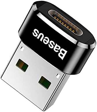 , Bilgisayar/Telefon Mini Hub Adaptörü, Siyah, 3A, Giriş: USB Type A 2.0, Çıkış: USB Type C,Seyahat Boy, Hafif - Görsel 3