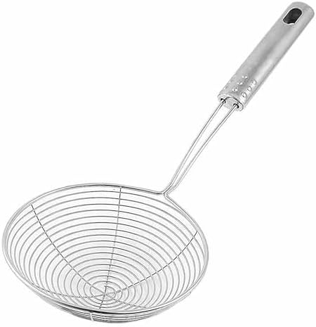 Alternative view of Metal Kevgir, 14-16 cm Çap, Uzun Saplı, Mutfak Süzgeci, Gümüş (16 cm)