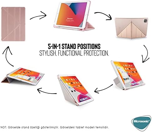 Alternative view of Apple iPad Pro 13 2025 için Kılıf (A3360-A3361) Origami Pencil Lila [iPad Pro 13 2025 ile Uyumlu Kılıf - Lila]