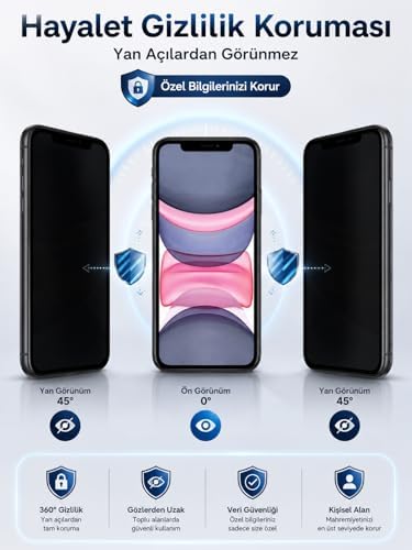Kırılmaz Cam for iPhone XR / 11, 6D Hayalet Ekran Koruyucu, Temperli Cam, 9H Sertlik, Şeffaf, Parlak Yüzey - Görsel 2