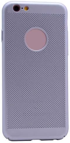 Alternative view of Apple iPhone 8 ile Uyumlu Kılıfı Delikli Silikon Esnek Mat Pastel Renkli Yumuşak İnce Kapak Gri