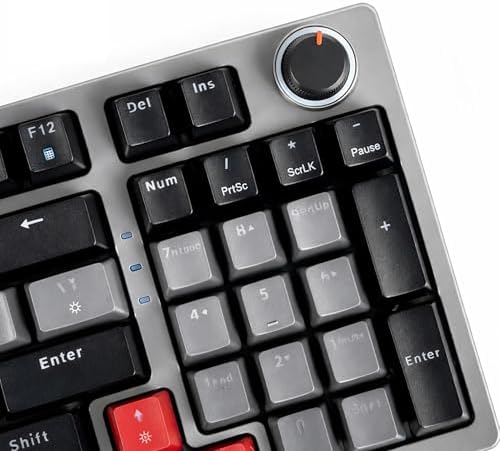 Alternative view of Jedel LK-114 Mekanik Gaming Klavye – Red Switch, Türkçe Q, RGB LED Aydınlatma, Ses & Işık Kontrol Düğmesi, 1.5m Kablolu Oyuncu Klavyesi