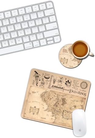LOTR Yüzüklerin Efendisi Mouse Pad ve Bardak Altlığı Set