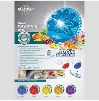Alternative view of Rulopak Pisuvar Süzgeci Koku Giderici 4 Adet Mango (55Gr.Büyük Boy Rulopak Logolu),1388