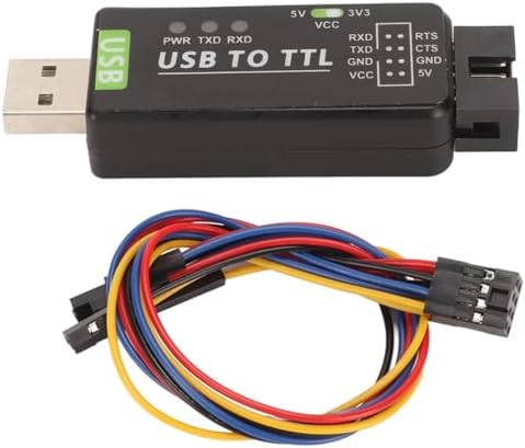 Endüstriyel USB-TTL Dönüştürücü Orijinal FT232RL Konvertör Modül, Dahili ve Çoklu Koruma Devreleri ile Endüstriyel USB TTL Dönüştürücü Desteği Çoklu Sistemler Desteği Win7/8/8.1/10/11, Mac, Linux,
