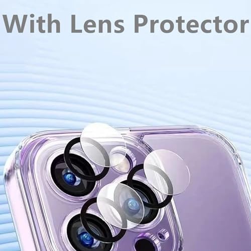 Alternative view of iPhone 14 Pro ile uyumlu Kılıf Crystal Clear Magsafe ile uyumlu Wireless Şarj Özellikli, İnce Hissiyat, Slot ve Tuşlara Rahat Erişim, Kamera Lens Korumalı Sert Plastik Şeffaf Kılıf