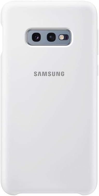 Galaxy S10e Silikon Cep Telefonu Kılıfı, Beyaz - Görsel 3