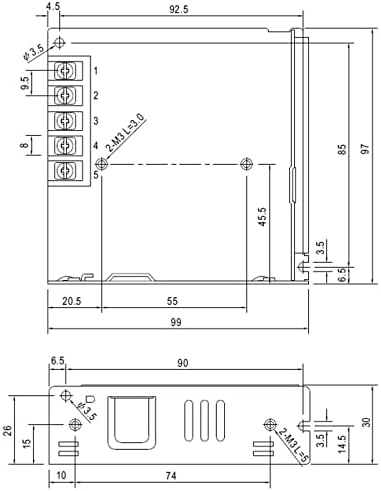Mean Well LRS-75-12