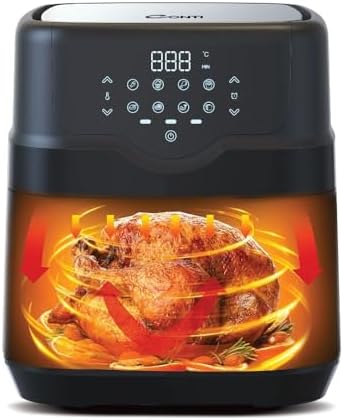 CDF-451 Prime Airfryer Yağsız Fritöz 4.5 L, Dijital Dokunmatik LED Ekran, 8 Otomatik Program, 80-200°C Sıcaklık Ayarı, Yapışmaz Hazne,Kolay Temizlik - Görsel 3