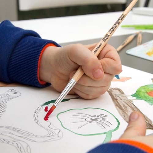 Da Vinci Junior Sentetik Yuvarlak Hobi Craft Fırçası Seri 303 N: 18 - Görsel 3
