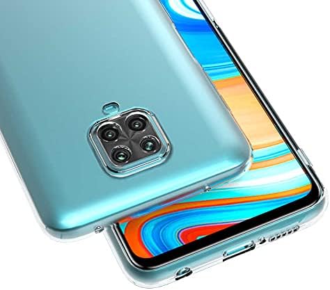 Xiaomi Redmi Note 9 Pro ile Uyumlu Kılıf Şeffaf Kamera Korumalı 3D