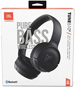JBL Tune 510BT: Pure Bass Sound ile kablosuz, kablolu, bluetooth Kulak Üstü Kulaklıklar - Siyah - Görsel 3
