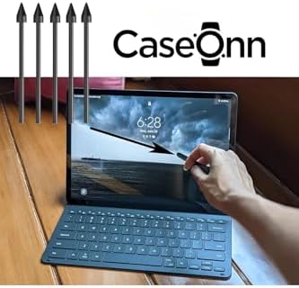 CaseOnn Kalem Ucu 5 Adet Beyaz Beyaz Galaxy Tab S6 Lite 10.4` P610 ile uyumlu - Görsel 3