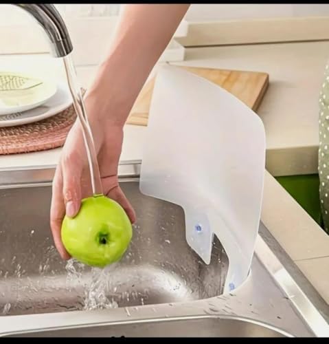 2 Adet Mutfak Lavabo Su Bariyeri Tava Yağ Tencere Bariyeri Su Sıçratmaz Lavabo Bariyer