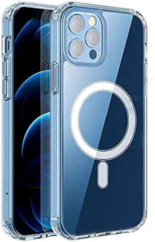 iPhone 14 Plus için Magsafe Özellikli Çok Şık Şeffaf Kılıf Kristal Full koruma - Görsel 3