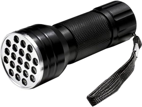 Monte Lua Uv Fener 21 LED Para Kontrol Ultraviyole Fener (Mor Işık) - Görsel 3