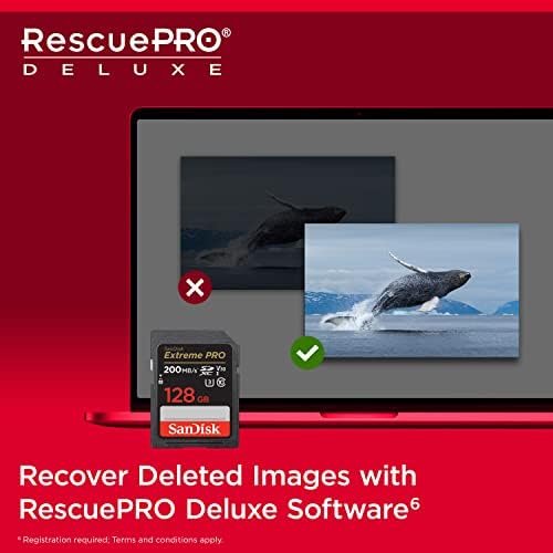 Extreme PRO SDXC UHS-I Hafıza Kartı, 128 GB, 200 MB/sn Aktarım Hızı, U3: UHS Speed Sınıf, V30: Speed Sınıf, 4K UHD Videolar, QuickFlow Teknolojisi, Isıya Dayanıklı